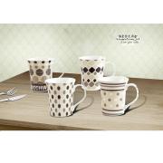 New Bone China Mugs- 36 pcs/cs