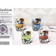 New Bone China Mugs- 36 pcs/cs