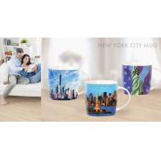 New Bone China Mug-NYC prints- 36 pcs/cs