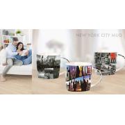 New Bone China Mug-NYC prints- 36 pcs/cs