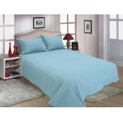  Quilt King Size, Sky Blue Solid Color