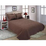 Quilt King Size, Dark Brown Color