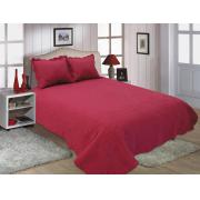  Quilt Twin Size, Crimson Color