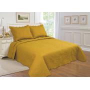 quilt set-king size-gold color