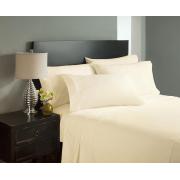 4 PC sheet set-cream color-King size-6 sets/cs