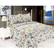 Quilt Set-flower and birds-twin size