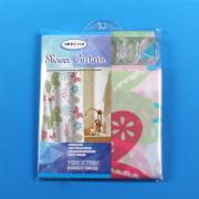  PEVA Shower Curtain With 12 Hooks- butterfly prints-12pcs/cs