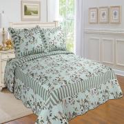 #512-96, King Size Quilt Set with Floral Prints