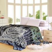 Full/Queen Size Soft Blanket with Animal Prints-assorted-6 pcs/cs