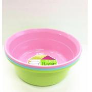 S Size Deep Round Plastic Basin-Dia 27cm/10.6