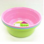 L Size Deep Round Plastic Basin-Dia 33cm/13