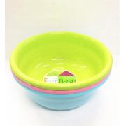 #6512, Heavy Duty Round Plastic Basin-S Size-Dia 30cm/11.8