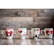 -Valentine New Bone China Mugs with Gift Box-