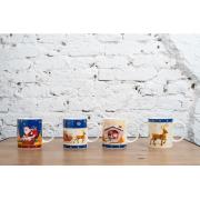 New Bone China Christmas Mugs with Gift Box
