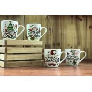 New Bone China Christmas Mugs with Gift Box