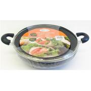 #2128, 7.5Q Non-stick Casserole with glass Lid