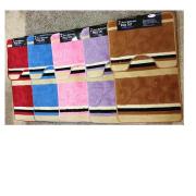 Heavy Duty 2PC Bathroom Rug Set-assorted color