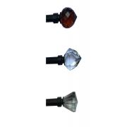 Complete Drapery Rod Set-Dia 0.75'', L 28''-48''-assorted