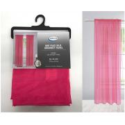 One Faux Silk Grommet Panel-Magenta