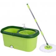#295 360° Spin Mop Bucket with 2 Mop Heads- 1 SET/CS