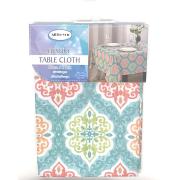 Polyester Table Cloth with Floral Prints 52
