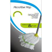 Microfiber Mop 230g with Metal Stick-12 pcs/cs
