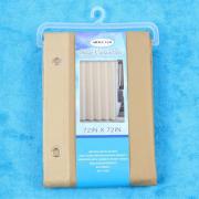  Heavy Duty PEVA Shower Curtain Liner-Semi-transparent-Gold