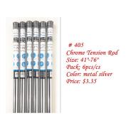 #405,Chrome Tension Rod 41