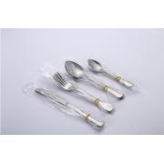 16-PC Dinner Knife/Fork/Spoon/Teaspoon Set