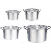 8Piece 2+3.5+5.5+8 QT Al Stock Pot Set -1 set/cs
