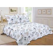  King Size Quilt Set with Coastal Prints