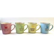 14 Oz Hand Scratch Mugs-36 pcs/cs