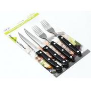 4PC Steak Knife & Fork Set-12 PCS/CS