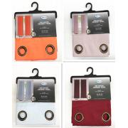 One Woven Grommet Panel-assorted color-12 PCS/CS