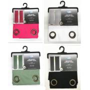 One Woven Grommet Panel-assorted color-12 PCS/CS