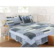 King size quilt set with Bordered Prints 