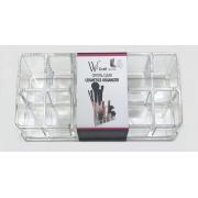 Plastic Clear Cosmetics Case-6pcs/cs