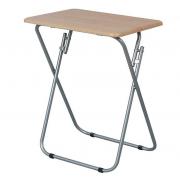 #7008, 19Wx15Dx26H Folding Table Beech Color-6 PCS/CS