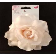 #005-336-Silk Floral Brooch / Beak Clip-12pcs/cs