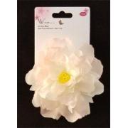  #005-338-Silk Floral Brooch / Beak Clip-12pcs/cs