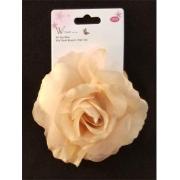 #005-340-Silk Floral Brooch / Beak Clip-12pcs/cs