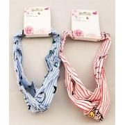 #005-345-Floral Fabric Headband-12pcs/cs