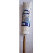 No. 24 (350g)Cotton Mop with painted wood stick-12 pcs/cs