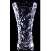 #806-25 Glass Vase, Clear Glass, Size H 10