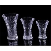 # 803*-25 Glass Vase, Clear Glass, Size H 10