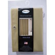 #1757-5 Gold Heavy Duty PEVA Shower Curtain Liner-12pcs/cs