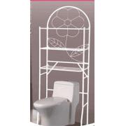 #385-WT- 3-Tier Over Toilet Space Savor-White-1 pc/cs