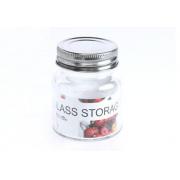80ml/3OZ Glass Jar with SS Lid -36PCS/CS