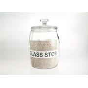  #8205 8920ml/2.4 Gal Glass Jar with Glass lid, and PE seal 4pcs/cs