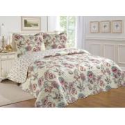#510-119, Twin Size Quilt Set with Multiple Color Prints